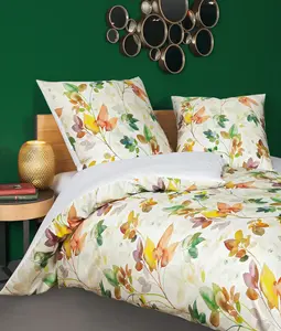 Постельное белье Janine Mako-Satin BL 135x200 см, разноцветный пододеяльник Original Janine