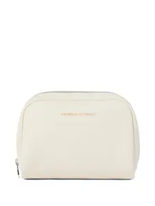 Несессер на молнии Brunello Cucinelli, белый