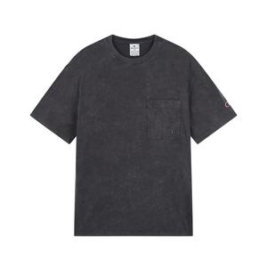 Футболка европейская версия унисекс Champion, черный