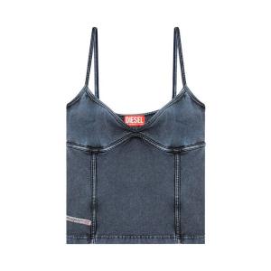 Топ Diesel T-Ony Tank Top, Denim