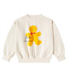 Толстовка из хлопкового джерси с логотипом Bobo Choses, Neutrals