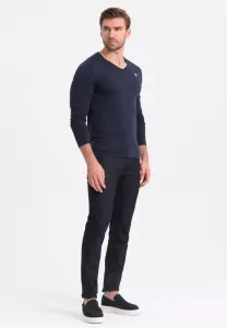 Повседневный комплект: топ с длинными рукавами Ombre, White, Navy, Black