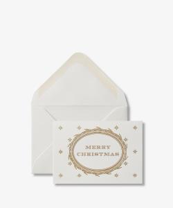 Рождественская подарочная карта «Счастливого Рождества» 10CE