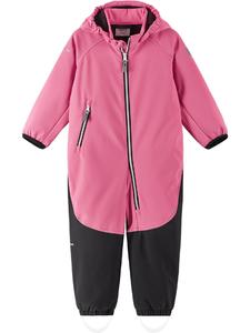 Reima Комбинезон 'Mjosa' в пастельно-розовом и черном цветах