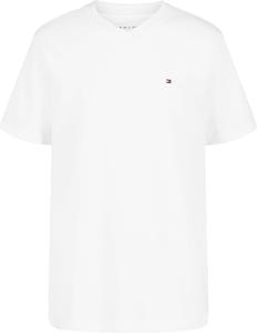 Футболка Tommy Hilfiger Boys с коротким рукавом и V-образным вырезом, мягкая, удобная, свободного кроя, Bright White