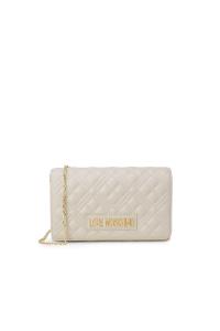 Сумка Love Moschino на цепочке, бежевый