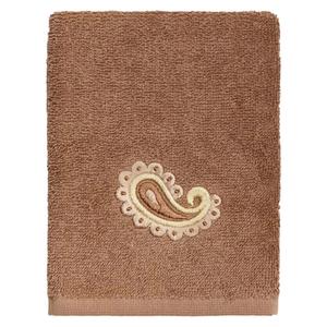 Linum Home Textiles Турецкий хлопок Mackenzie Набор украшенных мочалок из 2 предметов, светло-серый