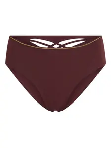 Трусы-бразилиана Dame de Paris с перекрестными ремешками Marlies Dekkers, красный