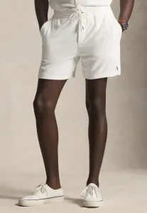 6-Дюймовые махровые шорты на завязках Polo Ralph Lauren, White