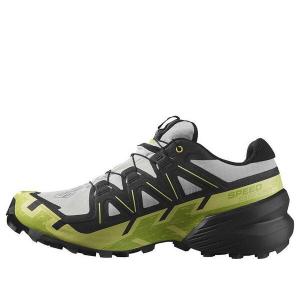 Кроссовки speedcross 6 gore-tex 'gray green black' 471710 Salomon, серый