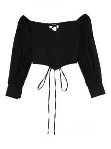 Топ-корсет Veracruz с открытыми плечами Rhizome, черный