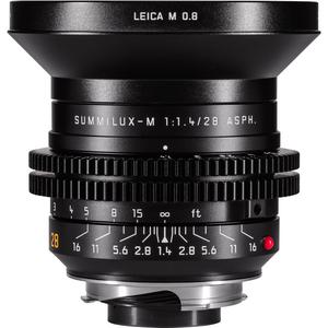 Leitz Cine 28mm M 0.8 f/1.4 полнокадровый объектив с креплением M (футы)