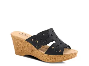 Сандалии Flamyo Wedge Sandal Spring Step, черный