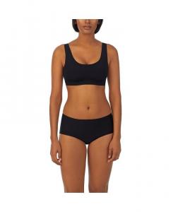 Женский бюстгальтер гладкой формы без косточек Le Mystere, черный