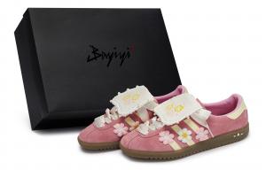 Adidas Originals Кроссовки Bermuda Skateboard Shoes Unisex Low top Pink/White/Yellow