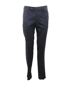 Брюки из синего хлопка Pt01, синий