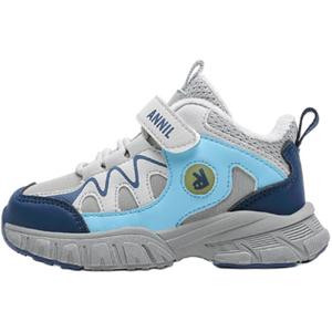 Нескользящие, амортизирующие, износостойкие, термообувь, низкие, детская обувь для повседневной носки Annil, серый