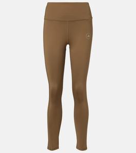 Йога леггинсы с высокой талией Adidas by Stella McCartney, Brown Moss