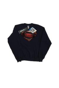 Толстовка с эмблемой Супермена из фильма «Лига справедливости» DC Comics, темно-синий