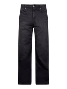 Джинсы с широкими штанинами SikSilk, черный