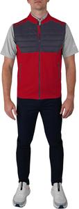 Columbia Golf мужская Omni-Wick In The Element жилет на молнии, Intense Red