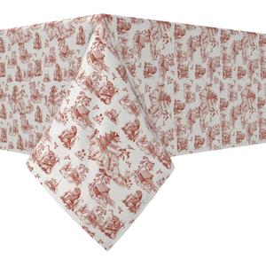 Прямоугольная скатерть, 100 % хлопок, 52x120 дюймов, цветочный 188