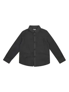 Рубашка с вышивкой Zadig & Voltaire Kids, серый