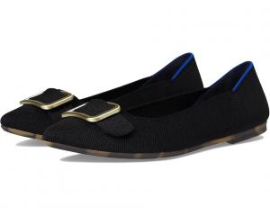 Балетки Rothy's The Emblem Point II, черный