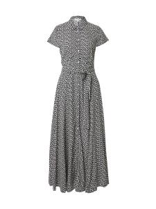 SOAKED IN LUXURY Платье-рубашка 'Arjana' в цвете Night Blue