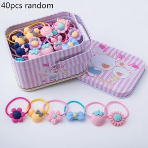 Набор разноцветных резинок для волос - тип I Hedo