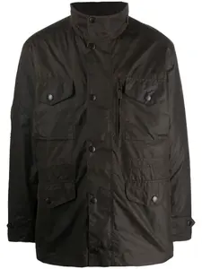 Вощеное пальто Sapper Barbour, зеленый
