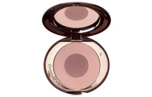 Палетка румян Charlotte Tilbury Two Tone Cheek для коррекции тона кожи, контуринга, Girl On Fire, 8 г