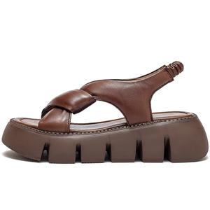 Сандалии с одним ремешком женские Jay, Brown