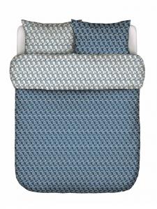 Marc O'Polo Комплект постельного белья Monogram в сине-голубом цвете