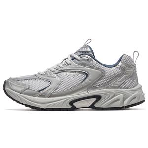 Кроссовки для бега по пересеченной местности Light Speed Shock Absorbers с низким верхом и противоскользящим покрытием для мужчин CAMEL, Ivory White Gray Brown