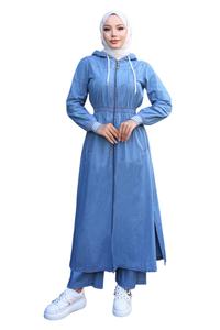 Брючный костюм MODAMIHRAM, Blue Denim