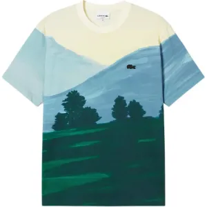 Футболка поло с принтом LACOSTE, landscape print/9ix