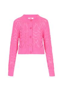 MYMO Кардиган 'Young Fashion' вязаный в розовом цвете