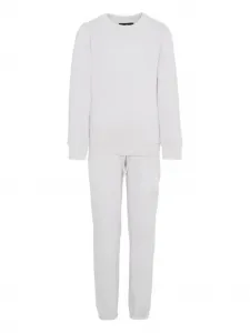 Спортивный костюм с тисненным логотипом John Richmond Junior, серый