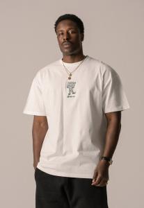 Футболка с принтом BAKERY TEE UNISEX BLKVIS, белый