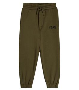 Спортивные штаны из смесового хлопка Kenzo, зеленый