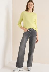 Джемпер Cecil SOFTER PULLOVER IN UNIFARBE, Gelb/Light Yellow