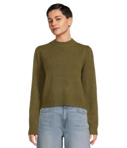 Свитер Michael Stars Genova Puff Sleeve Pullover, цвет Topiary