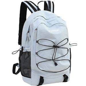 WARRIOR Полиэстеровый рюкзак Regular Unisex Gray/Purple/Blue