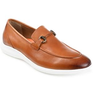Мужские лоферы Burns Bit Thomas & Vine, цвет cognac leather