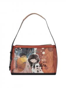 Наплечная сумка Anekke, разноцветный