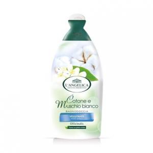 L'Angelica Гель для душа Бархатный хлопок и белый мускус 500мл