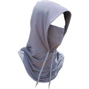 Маска для защиты от солнца из полиамида Unisex WARRIOR, темно-серый