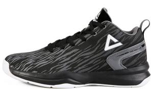 Баскетбольные кроссовки мужские среднего размера, черные/серые Peak