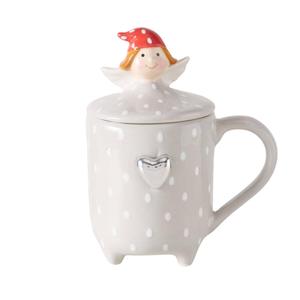 Чашка Малена 360 мл Boltze Home, белый